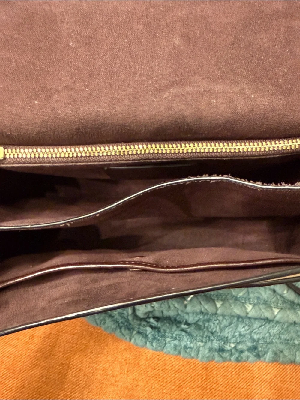 Coach Black, Cream & Multicolor Snakeskin Accent Satchel